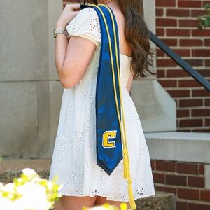 White Altrd State Dress